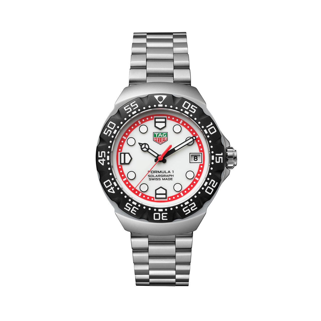 TAG Heuer WBY1111.BA0042 Formula 1 Solargraph 38 mm Stainless Steel  image number 0